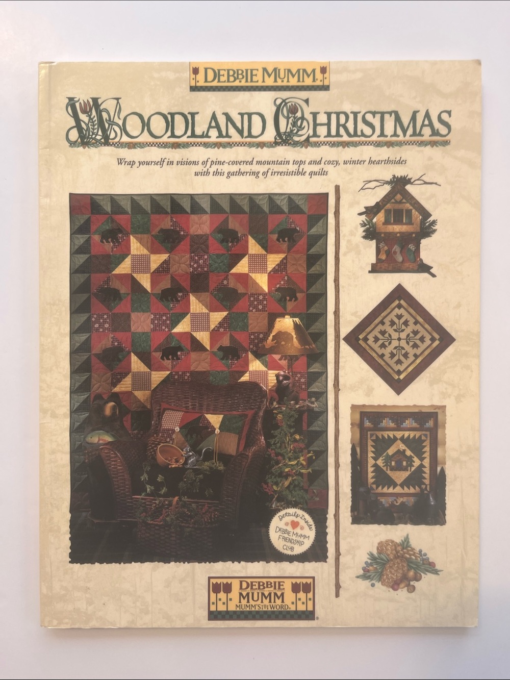 Woodland Christmas Quilt Pattern Book Quilting Debbie Mumm